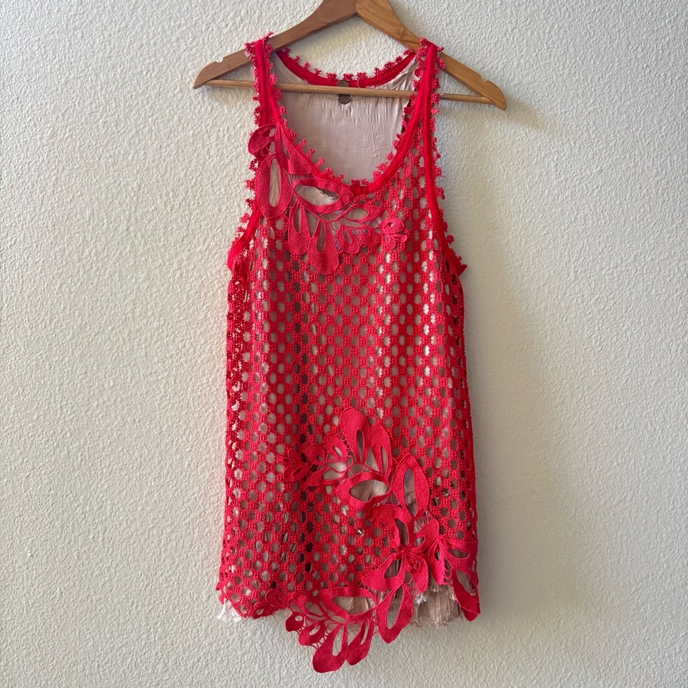 Free People One Crochet Dress